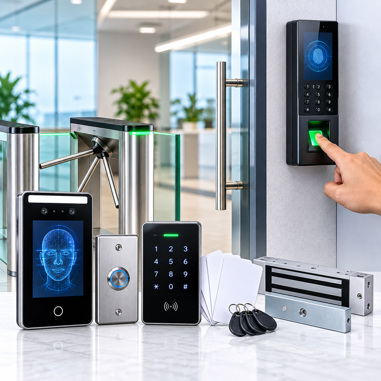 Biometric & Access Control Manufacturers in Pune